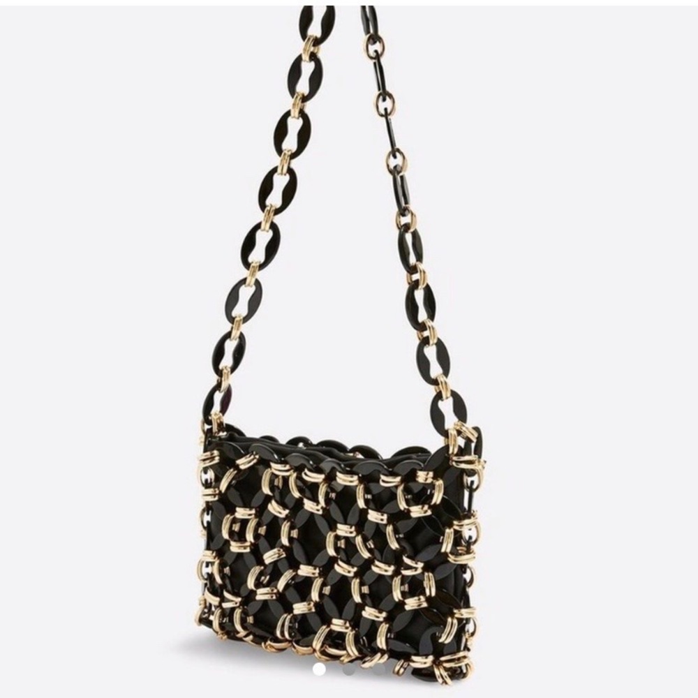TOPSHOP Sabina Leather Handbag